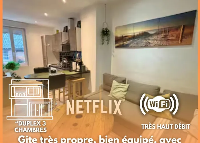 Superbe duplex 3 chambres